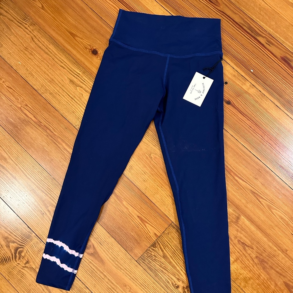 Electric and Rose navy leggings brand new